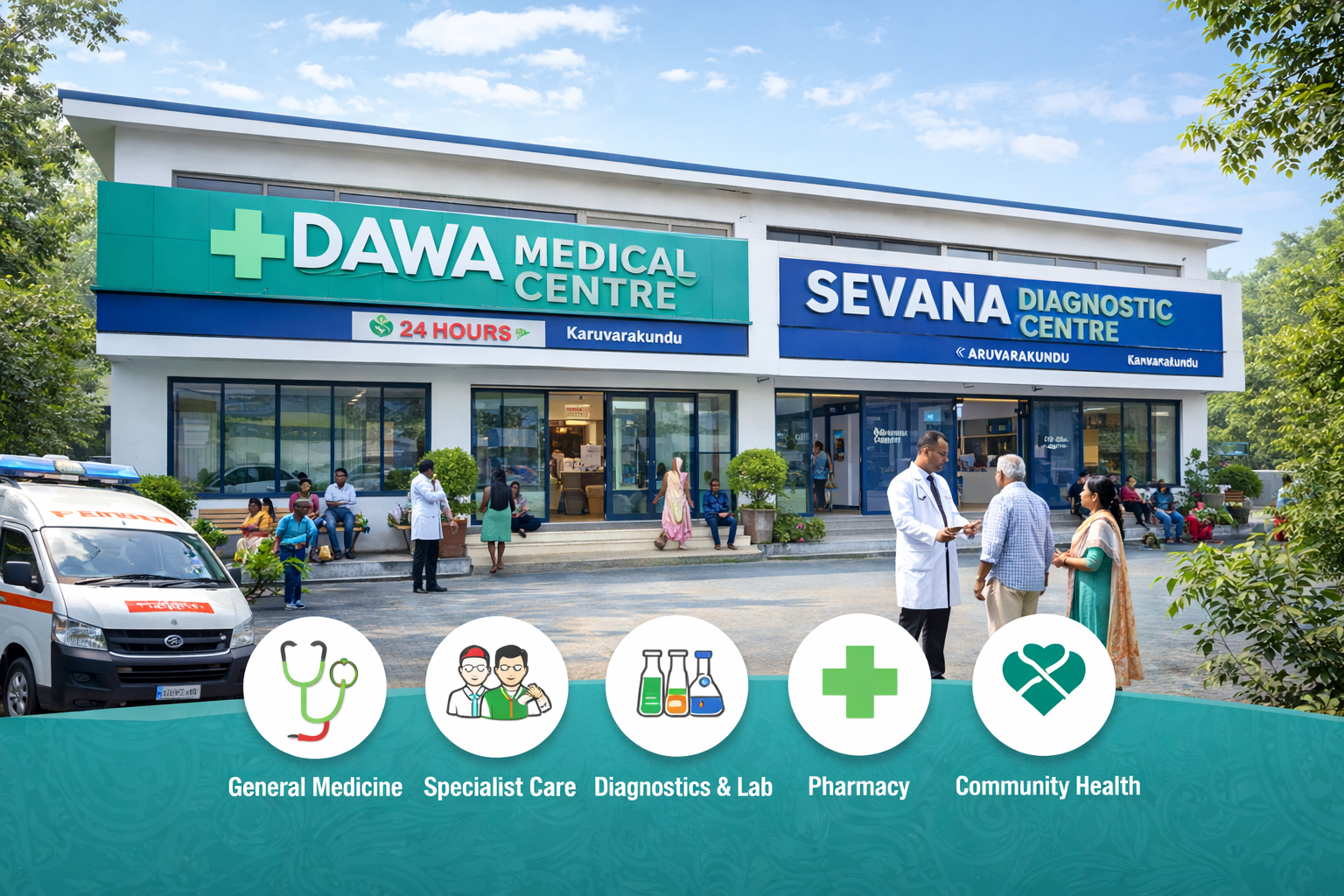 Dawa Medical Centre Karuvarakund