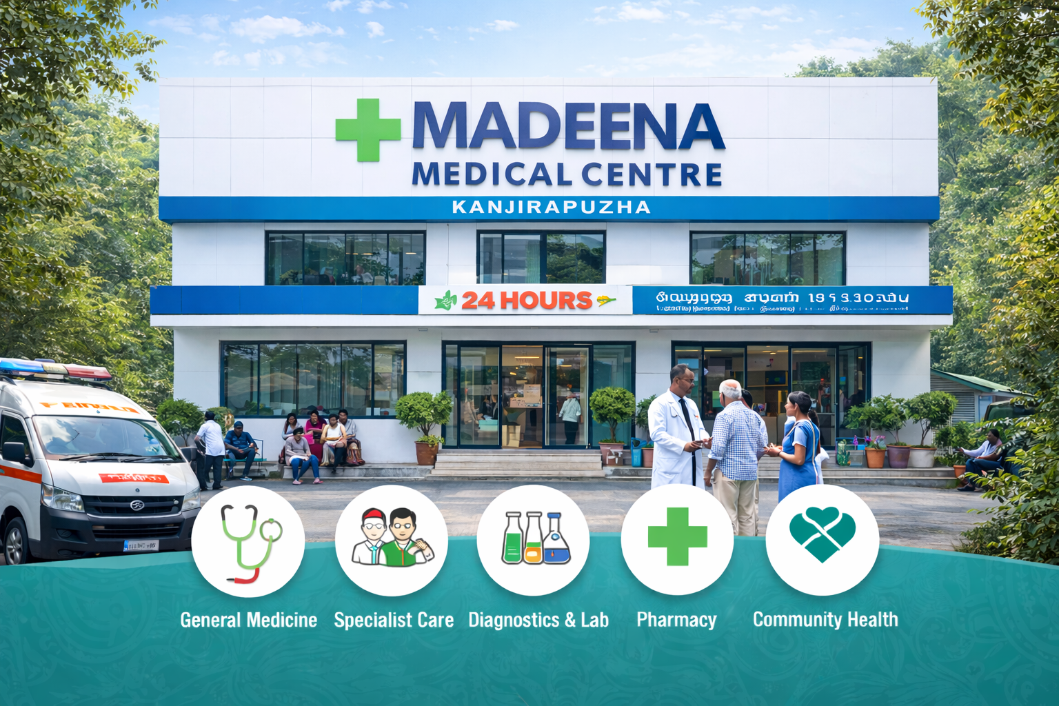 Madeena  medical kanjirapuzha
